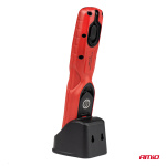 ΦΑΚΟΣ ΕΡΓΑΣΙΑΣ ΧΕΙΡΟΣ ΕΠΑΝΑΦΟΡΤΙΖΟΜΕΝΟΣ ΜΕ ΓΑΝΤΖΟ/ΜΑΓΝΗΤΗ MICRO USB COB+XPE LED 2600mAh 270x100x70mm AMIO - 1 Τεμ. - Image 2