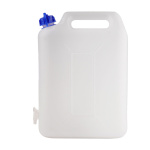 ΜΠΕΤΟΝΙ ΝΕΡΟΥ 20L ΟΡΙΖΟΝΤΙΑΣ ΧΡΗΣΗΣ ΠΛΑΣΤΙΚΟ ΛΕΥΚΟ ΜΕ ΒΡΥΣΑΚΙ 34cm x 15cm x 45cm ΑMiO - 1 TEM. - Image 2