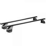 ΜΠΑΡΕΣ ΟΡΟΦΗΣ ΣΙΔΗΡΟΥ OMEGA Χ-LARGE 150 cm ΜΕ ΚΑΠΑΚΙΑ ΣΕ ΜΑΥΡΟ ΧΡΩΜΑ ΓΙΑ ΑΠΛΗ ΟΡΟΦΗ MENABO - 2 ΤΕΜ.