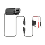 Αδιάβροχος Φορτιστής Κινητού Trek X 12/24V 48W της σειράς Optiline με 2 θύρες USB Type A και USB Type C, Καλώδιο 180 cm, Βύσμα SAE και Ακροδέκτες, Ασφάλεια, Αδιαβροχοποίηση IPX6, συμβατό με Βάσεις Στήριξης, Θήκες ή Αντάπτορες Κινητού Optiline - Image 2