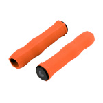 ΧΕΙΡΟΛΑΒΕΣ ΠΟΔΗΛΑΤΟΥ125+125mm (ΔΙΑΦΟΡΑ ΧΡΩΜΑΤΑ: ΜΑΥΡΟ/ΠΡΑΣΙΝΟ/ΠΟΡΤΟΚΑΛΙ/ΚΟΚΚΙΝΟ) EVA -  2ΤΕΜ - Image 2