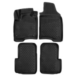 ΜΑΡΚΕ ΠΑΤΑΚΙΑ ΣΕ ΣΚΑΦΗ TPE ΛΑΣΤΙΧΟ ΓΙΑ FIAT PANDA 5D 2011+   ΣΕ ΜΑΥΡΟ ΧΡΩΜΑ NOVLINE - 4 ΤΕΜ.?