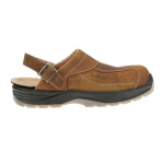 Πιστοποιημένα Παπούτσια Ασφαλείας Εργασίας σε στυλ Σαμπό Premium Tucson από την Euroroutier σε μέγεθος EU45/UK10.5 σε Καφέ Χρώμα και Λουράκι Αστραγάλου - Image 2