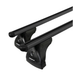 ΜΠΑΡΕΣ ΟΡΟΦΗΣ ΑΛΟΥΜΙΝΙΟΥ ΜΑΥΡΗ (M) 120cm HELIO BLACK ΧΩΡΙΣ ΚΛΕΙΔΙ max90kg​ NORDRIVE - 2 TEM. - Image 2