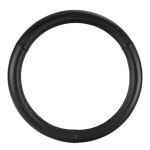 ΚΑΛΥΜΜΑ ΤΙΜΟΝΙΟΥ RACING PREMIUM BLACK (Μ) 37/39cm ΣΥΝΘΕΤΙΚΟ ΔΕΡΜΑ SKEENTEX ΜΑΥΡΟ/CARBON LOOK LAMPA  - 1 ΤΕΜ. - Image 2