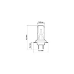 ΛΑΜΠΑ LED H7 12V PX26d 22W 2000lm/1350lm 6.500K HALO LED QUICK-FIT CYBER SERIES LAMPA - 1 ΤΕΜ - Image 2