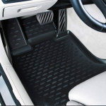 ΜΑΡΚΕ ΠΑΤΑΚΙΑ ΣΕ ΣΚΑΦΗ TPE ΛΑΣΤΙΧΟ ΓΙΑ RENAULT CLIO III 5D 2005-2012  ΣΕ ΜΑΥΡΟ ΧΡΩΜΑ NOVLINE - 4 ΤΕΜ. - Image 2