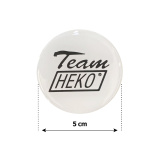 HEKO ΑΥΤΟΚΟΛΛΗΤΑ ΖΑΝΤΩΝ 5 cm ΛΕΥΚΟ/ΜΑΥΡΟ ΣΜΑΛΤΟΥ - 4 ΤΕΜ. - Image 2