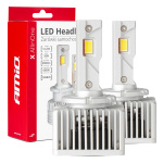 ΛΑΜΠΕΣ LED D3S/D5R/D8S 12/24V 6000K 9.000lm 50W X ALL IN ONE SERIES CAN-BUS (ΜΕ ΑΝΕΜΙΣΤΗΡΑΚΙ) AMIO - 2 ΤΕΜ.