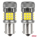 P21W BA15S 12/24V 6.000K 36x3030 SMD LED CAN-BUS ΛΕΥΚΟ PRO SERIES 2ΤΕΜ. AMIO - Image 2