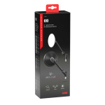 ΚΑΘΡΕΠΤΕΣ MOTO OXI M10x1,25 DX+SX ΣΤΡΟΓΓΥΛΟΙ ΣΕ ΜΑΥΡΟ ΧΡΩΜΑ LAMPA - 2 ΤΕΜ. - Image 2