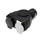 ΠΡΙΖΑ/ΑΝΤΑΠΤΟΡΑΣ ΓΙΑ ΣΠΙΡΑΛ ΡΕΥΜΑΤΟΣ ΦΟΡΤΗΓΟΥ/ΝΤΑΛΙΚΑΣ (ΕΙΣΟΔΟΣ 15 ΠΟΛΩΝ >ΕΞΟΔΟΣ TYPE N + TYPE S) LAMPA  - 1 ΤΕΜ.