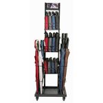 ΣΤΑΝΤ ΓΙΑ ΟΜΠΡΕΛΕΣ ΜΟΝΗΣ ΠΡΟΒΟΛΗΣ 60 ΘΕΣΕΩΝ ΓΙΑ 24 ΜΠΑΣΤΟΥΝΙ & 36 ΣΠΑΣΤΕΣ ΟΜΠΡΕΛΕΣ 50 x 34,5 x 160 cm ΧΩΡΙΣ ΟΜΠΡΕΛΕΣ LAMPA - 1 ΤΕΜ.